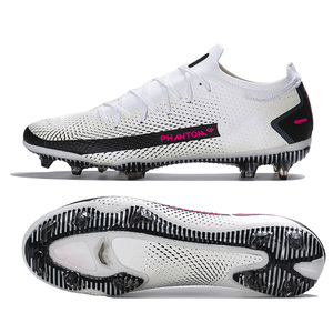 Venta al por Mayor de Calzado Deportivo con Tacos FG para Entrenamiento al Aire Libre, Botas de Fútbol Phantom de Entrega Rápida y Alta Calidad - Product Image 1