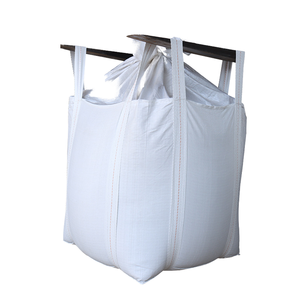 Bolsa gigante tejida a granel de grado alimenticio de PP, 1 tonelada, súper grande para 1000 kg, 500 kg, 1,5 toneladas, 2 toneladas, plana, transpirable para Mine Rock Feed FIBC - Product Image 1