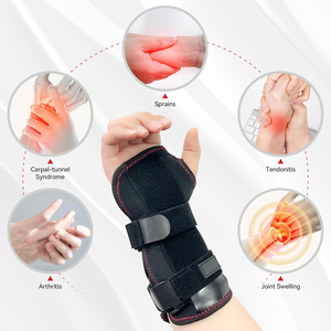 Verstellbare Handflächen- und Handgelenkstütze, Karpaltunnel-Schiene, Immobilisator für Sehnenentzündung, Verstauchung und Arthritis-Linderung - Product Image 5
