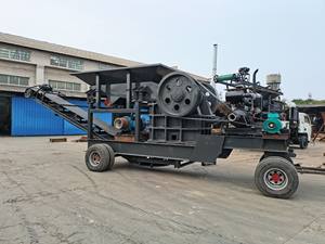 Мобильная щековая дробилка для измельчения медной руды и твердых пород, в продаже - Product Image 4