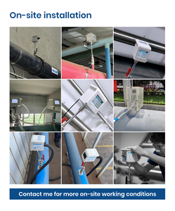 Débitmètre massique thermique industriel en acier inoxydable, technologie à section variable enfichable, contrôle intelligent via application téléphonique, haute précision - Product Image 6
