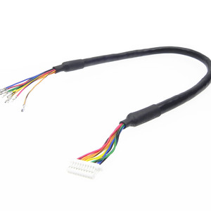 Kabel Konektor JST SHR-15V-S-B Ujung Ganda 1.0mm Pitch Kabel Jalinan Nilon Mesh Harness Pinout & Panjang Kustom Grosir - Product Image 6