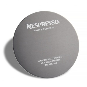 Promotional Gift High Quality Laser Logo Personalized Custom Round Stainless Steel Metal Coffee <b>Coasters</b> - Product Image 4