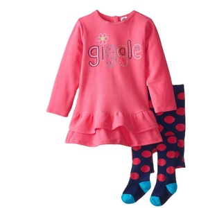 <span class=keywords><strong>Ropa</strong></span> de manga larga personalizada para niños, trajes adorables para <span class=keywords><strong>niñas</strong></span>, conjunto de <span class=keywords><strong>ropa</strong></span> de invierno para niños - Product Image 1