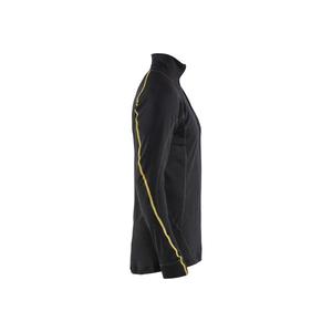 BLAKLADER - 479610759900M Sous-vêtement ignifuge haut demi-zip 68% laine mérinos Noir VÊTEMENTS DE TRAVAIL RÉSISTANTS AUX FLAMMES - Product Image 3
