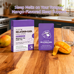 Produk OEM Melatonin Oral larutan Film tidur dan Strip tidur untuk manajemen Insomnia tidur fisiologis dalam 5 menit - Product Image 2