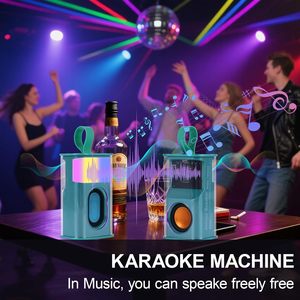 A36 altoparlante Wireless BT trasparente con luce di respirazione suono forte HD basso portatile Mini Audio per uso esterno/domestico - Product Image 6