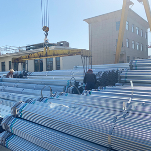 <span class=keywords><strong>125</strong></span> 20X40mm Rectangular Redondo Acero Galvanizado Tubo Rectangular 6m 12m Pasamanos de escalera - Product Image 4