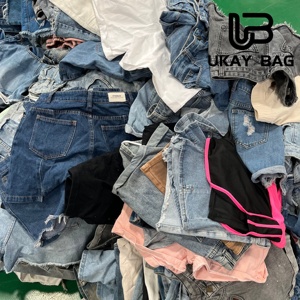 Shorts Usados para Mujer al por Mayor, Estilos Variados, Ropa Casual de Verano <span class=keywords><strong>a</strong></span> la Moda, Segunda Mano, Alta Calidad, Económicos, al por Mayor - Product Image 6