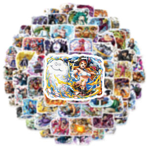 65 Uds <span class=keywords><strong>Anime</strong></span> pirata Graffiti pegatinas de PVC decoración del hogar impermeable niños escritorio calcomanías para ordenador guitarra mano cuenta - Product Image 5