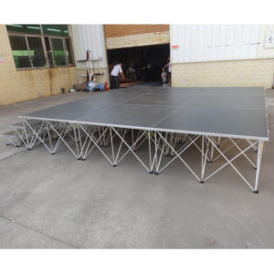 Conception de petite scène extérieure de scène portable de concert en aluminium pliant - Product Image 4