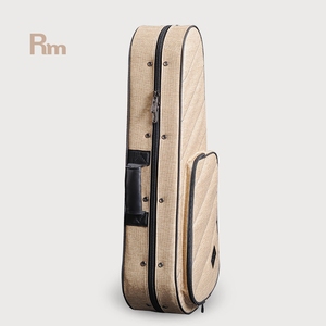 FC05-DSFM sacs de concert de musique arc-en-ciel Rm OEM personnalisé matériau étanche velours rouge étui pour guitare ukulélé étui en mousse <span class=keywords><strong>mandoline</strong></span> - Product Image 1