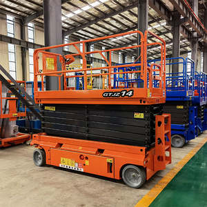 Yongli 4-18m Aluminium Alloy New Electric Hydraulic Scissor Lift Aerial Platform Mobile Lifter dengan Kapasitas Beban 3 Ton - Product Image 4