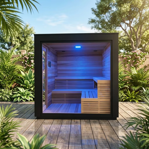 Sauna in Cedro Rosso con una Piacevole Fragranza che Calma i <span class=keywords><strong>Nervi</strong></span> e Favorisce il Sonno e la Tranquillità Mentale - Product Image 6