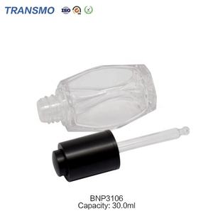 ขวดแก้วใส่น้ำหอมแบบหยด ขวดแก้วฝ้าพิมพ์โลโก้ได้ ขนาด 30 มล. ขวดแก้วสีดำพร้อมหลอดหยด - Product Image 3