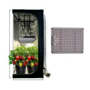 Full Spectrum Samsung Lm281b Lm301b 301H 110W Led Grow Light Plant Lamp Voor Indoor Plant Met Kweek Plant Kit Ventilatiesysteem