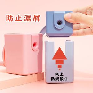 Taille-crayon carré manuel Chenguang, conception anti-fuite, pour usage scolaire et de bureau, 906H1 - Product Image 1