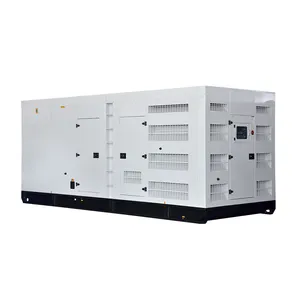 CE CUMMINS AC 3 เฟส 50Hz 1000kva 800kw เครื่องกําเนิดไฟฟ้าดีเซลชนิดเงียบเครื่องกําเนิดไฟฟ้าทนทาน