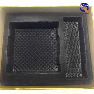 Caja de Regalo Rígida con Inserto de Blíster y Estampado en Lámina Dorada de Lujo Personalizada para Set de Regalo de Cuidado de la Salud - Product Image 3