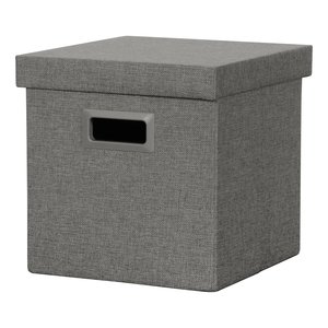 Scatola salvaspazio pieghevole (30x30x29cm) Grigio scuro SNH 013 - Product Image 1