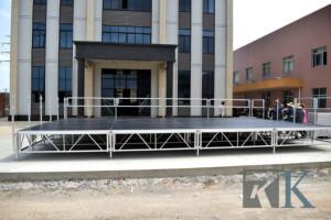 Nhà máy cung cấp sang trọng nhôm sân khấu bục buổi hòa nhạc đám cưới ngoài trời nền tảng tổ chức sự kiện sân khấu - Product Image 3