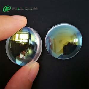 Lente Menisco Óptica Positiva y Negativa de Vidrio K9 FELIX, Lente Cóncava Convexa de Vidrio BK7 K8 con Recubrimiento AR de 12.7mm 50.8mm - Product Image 1