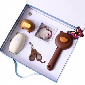 Pet <b>Gift</b> <b>Set</b> Cartoon Washable Lint Roller-Portable Detachable Reusable Personalized Silk Screen Printed Plastic Holiday-Themed - Product Image 5