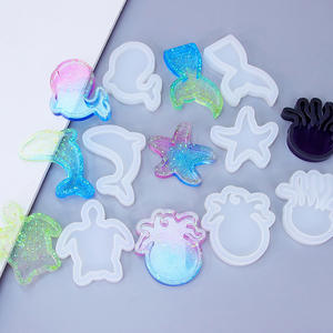 36 pièces animaux Silicone résine époxy moules bijoux à bricoler soi-même pendentif outils porte-clés moule artisanat faisant des fournitures faisant produit personnalisé - Product Image 2