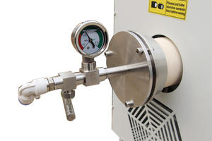 Horno de tubo de laboratorio de 1700 ℃, horno de tubo giratorio de 80mm, horno tubular, horno de tubo basculante giratorio, horno de tubo divisible - Product Image 2