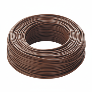 Unifilar marrone 25 metri FS17 sezione 10mmq cavo elettrico fili elettrici - Product Image 1