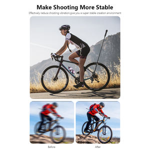 Soporte de Cámara para <span class=keywords><strong>Bicicleta</strong></span> Factory 2 1, <span class=keywords><strong>Estabilizador</strong></span>, Palo Selfie, Abrazadera, Soporte Fijo para <span class=keywords><strong>Bicicleta</strong></span>, Accesorios para Cámara Pocket 3 Shock - Product Image 5