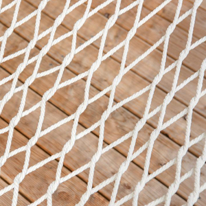 Hoogwaardig katoenen dubbellaags hangmatnet voor thuis & wandelen, snijservice beschikbaar - Product Image 2