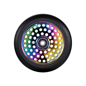 Price reasonable 120mm led scooter wheels best cheap black proto - Product Image 1