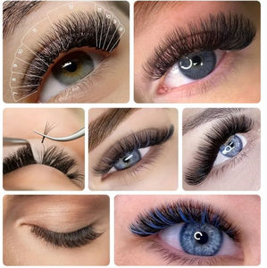 Venta al por mayor hecho a mano 500/1000 CC 3D-14D Natural largo puntiagudo Base volumen profesional pestañas prefabricadas abanico suelto Etiqueta Privada - Product Image 6