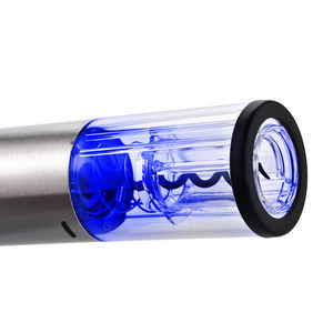 Ouvre-vin à piles portable <span class=keywords><strong>tire</strong></span>-<span class=keywords><strong>bouchon</strong></span> à vin rouge automatique moderne avec <span class=keywords><strong>bois</strong></span> et métal pour voyage - Product Image 5