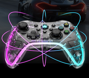 Mando inalámbrico J S30 con doble vibración, mando con luz LED RGB, BT, Compatible con NS/<span class=keywords><strong>PC</strong></span>/teléfono <span class=keywords><strong>Android</strong></span> - Product Image 3