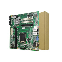 Placa Base Industrial Nueva de 0~60, DDR3, Doble SATA3.0, Estable 24/7, Expandible, PCIe X16+X4+2 PCI, Mini-PCIe, WiFi/mSATA, Win/Linux