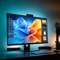 Computadora Todo en Uno de 23.8 Pulgadas, Core I5 de 10.ª Generación, 8GB, 512GB SSD, Computadora de Escritorio Monobloque para Negocios, para Proyectos de Call Center