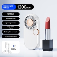 Nouveau Mini Ventilateur Portable OEM/ODM 2026 Rechargeable USB Ultra-fin Ultra-compact à Grande Vitesse avec Moteur Sans Balais 5 Vitesses Faible Consommation