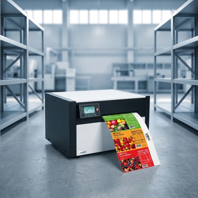Short Run Custom Water Resistant Ink Color Label High Speed Printing Machine for Mass Production VP500