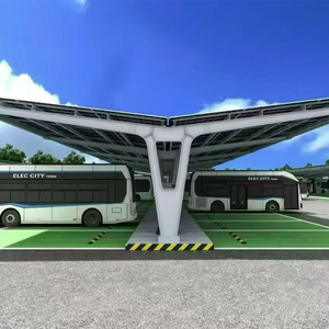 Solar Panel Carport Residential Modern Solar Parking Canopy Aluminum Solar Carport Structure For Household Solar Power System