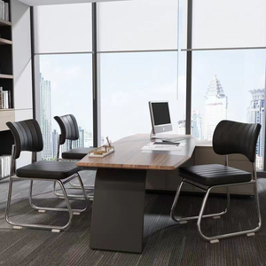 Chinese Manufacturers Sell Modern Design Conference Chairs and Simple Metal-<b>Frame</b> Office Chairs at <b>Cheap</b> Prices - Product Image 3