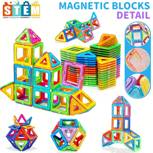 Puzzle en gros à pièces individuelles pour enfants, autocollants pour garçons et filles, jouets d'assemblage de puzzles - Product Image 1
