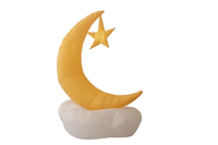 Festival musulman Modèles gonflables d'air Musulman Lune Mouton Décoration lumineuse Modèles d'air décoratifs pour décoration de jardin