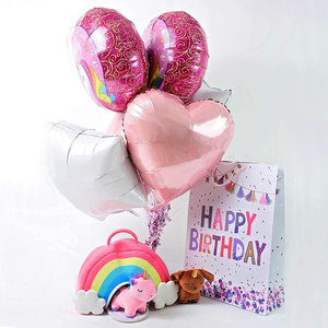 Peluches Personalizados Súper Suaves y Coloridos con Estuche de Transporte Arcoíris, Juego de Animales de Peluche de Unicornio <span class=keywords><strong>para</strong></span> Niños, <span class=keywords><strong>Animal</strong></span> <span class=keywords><strong>Crossing</strong></span> - Product Image 6