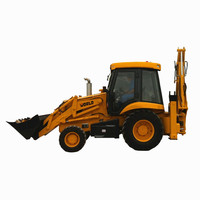 WZ30-25C 100HP Mini Backhoe Loader |   Wheel Loader Kompak dengan Mesin Yuchai Gearbox Kapasitas Bucket 1m3