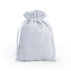 Pochette à bijoux personnalisée avec cordon de serrage, gaufrée, réutilisable, pour ranger les souvenirs, avec logo, pour bracelet, boucles d'oreilles, bague, emballage cadeau - Product Image 2