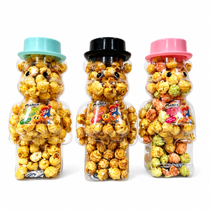 <span class=keywords><strong>Palomitas</strong></span> de Maíz Instantáneas Infladas en Frasco con Forma de Oso de 128g al por Mayor |   Snack Suave y Dulce, Libre de Grasas Trans, Sin OMG |   OEM/ODM Marca Privada al por Mayor - Product Image 2