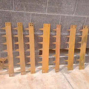 Bordo Decorativo per Giardino in Acciaio Corten Piegato - Product Image 6