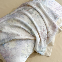 [TS] Nouvelle collection été 2025 – Parure de lit quatre pièces en soie glacée, sensation fraîche et douce, 100 % Lyocell, pour un sommeil léger comme la peau nue